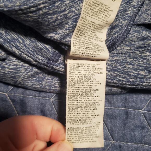 Athleta Girl Size L (12) Softluxe Jogger Heathered Blue - Picture 7 of 10